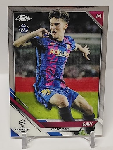 2021-22 Topps Chrome UCL RC Gavi FC Barcelona #25