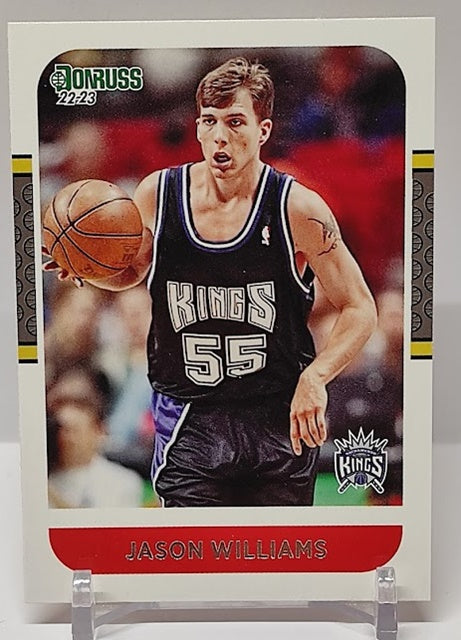 2022-23 Panini Donruss Retro Jason Williams Sacramento Kings #22