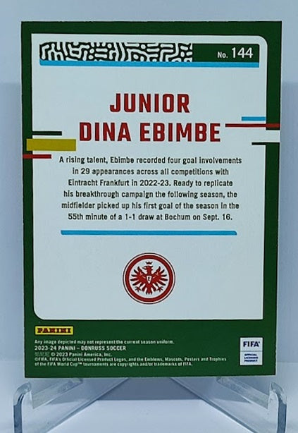 2023-24 Panin Donruss FIFA Silver Junior Dina Ebimbe Frankfurt #144