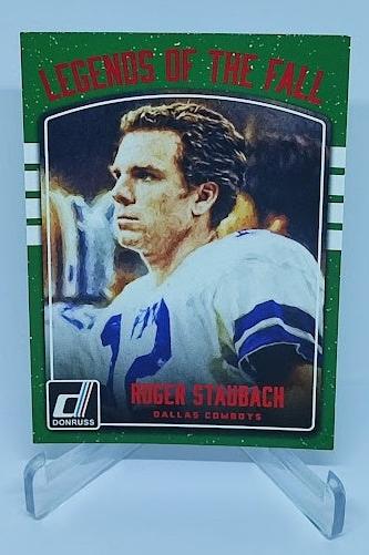 2016 Panini Donruss Legends of the Fall RED Roger Staubach Cowboys #12