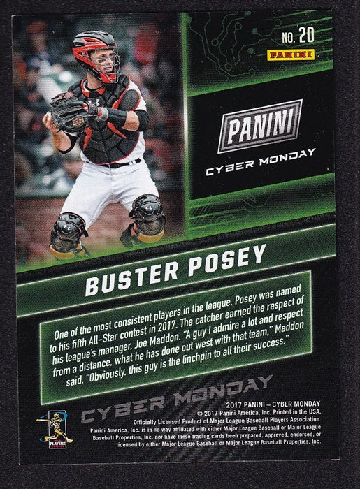 2017 Panini Cyber Monday Buster Posey San Francisco #20