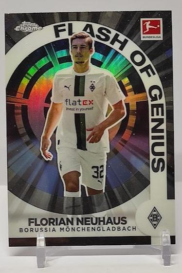 2022-23 Topps Chrome Flash of Genius Florian Neuhaus Gladbach