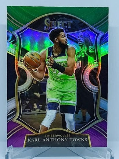 2020-21 Panini Select Prizm Karl-Anthony Towns Minnesota #36