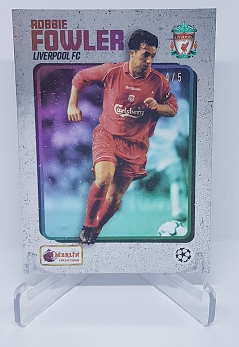 2022 Topps Merlin Heritage 98 Robbie Fowler Liverpool 4/5 #167