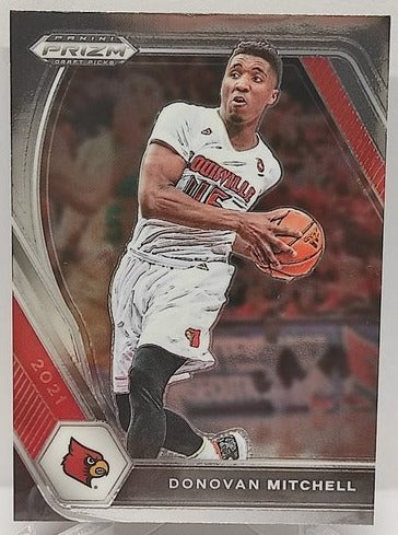 2021 Panini Prizm Draft Picks Donovan Mitchell Louisville #81