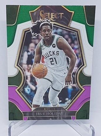 2022-23 Panini Select Premier Level Prizm Jrue Holiday Bucks #115