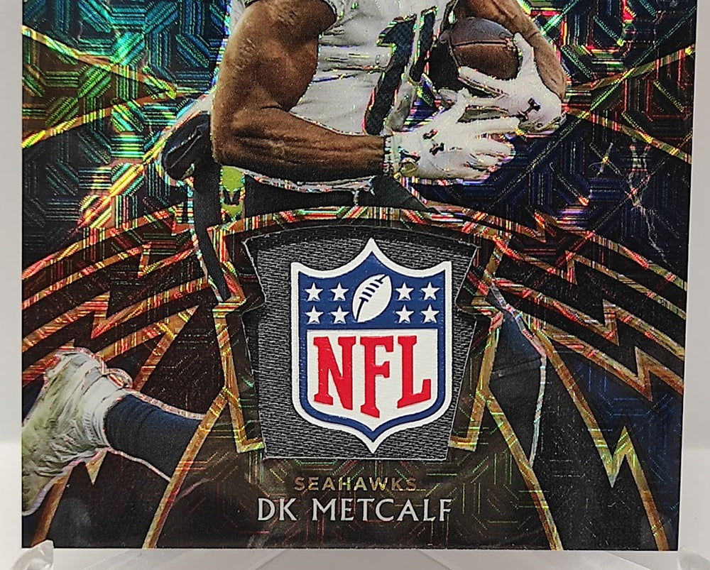 2020 Panini Select NFL SHIELD Sparks Black Prizm DK Metcalf Seahawks 1/1 *2