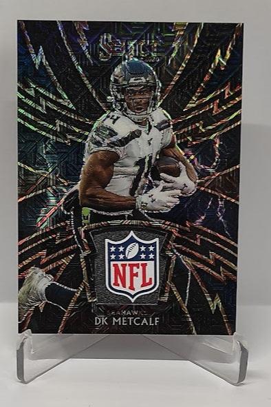 2020 Panini Select NFL SHIELD Sparks Black Prizm DK Metcalf Seahawks 1/1 *2