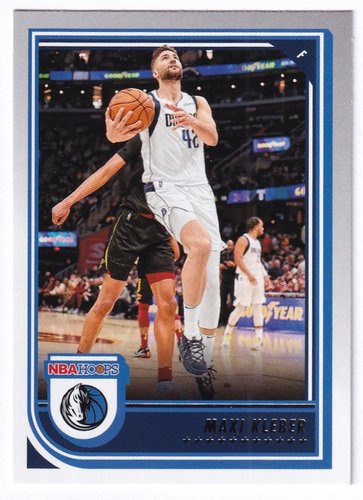 2022-23 Panini Hoops Maxi Kleber Mavericks #124