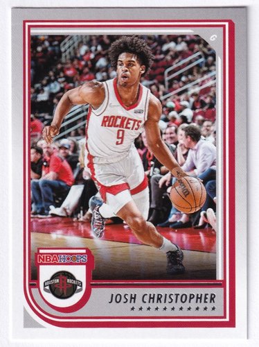 2022-23 Panini Hoops Josh Christopher Rockets #132