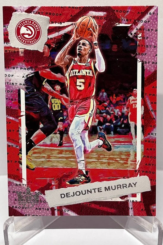 2022-23 Panini Court Kings Artist Proof Dejounte Murray Atlanta Hawks #21