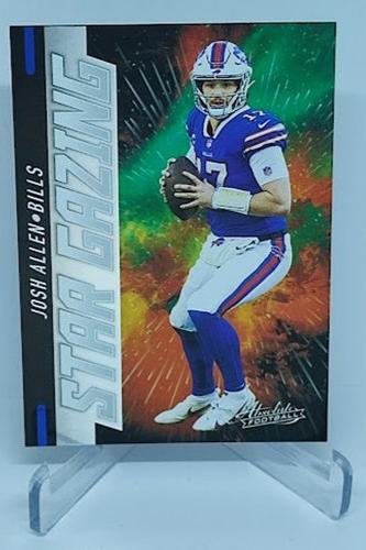 2021 Panini Absolute Star Gazing Josh Allen Bills