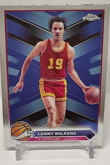 2024 Topps Chrome Lenny Wilkens Cleveland #25