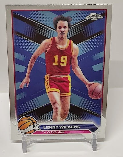 2024 Topps Chrome Lenny Wilkens Cleveland #25