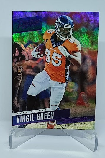 2017 Panini Prestige Xtra Points Virgil Green Broncos 100/100 #5