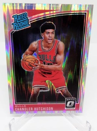 2018-19 Panini Donruss Optic Shock Prizm Rated Rookie Chandler Hutchison