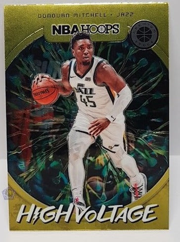 2019-20 Panini Hoops Premium Stock High VoltageDonovan Mitchell Jazz