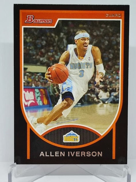 2007 Topps Bowman Allen Iverson Denver Nuggets #33
