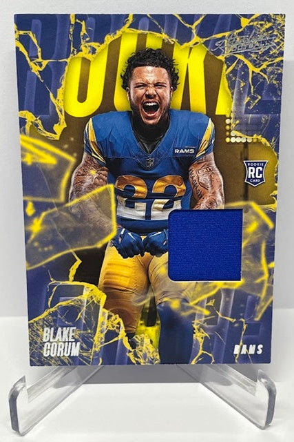 2024 Panini Absolute Memorabilia RC Blake Corum Los Angeles Rams *3