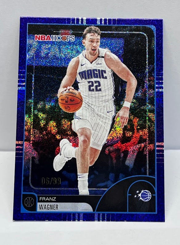 2026 Topps Hoops Purple Pixel Burst Franz Wagner Orlando Magic 06/99 #40