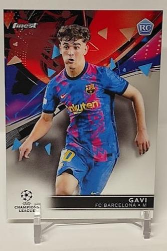 2021-22 Topps Finest UCL RC Gavi FC Barcelona #51