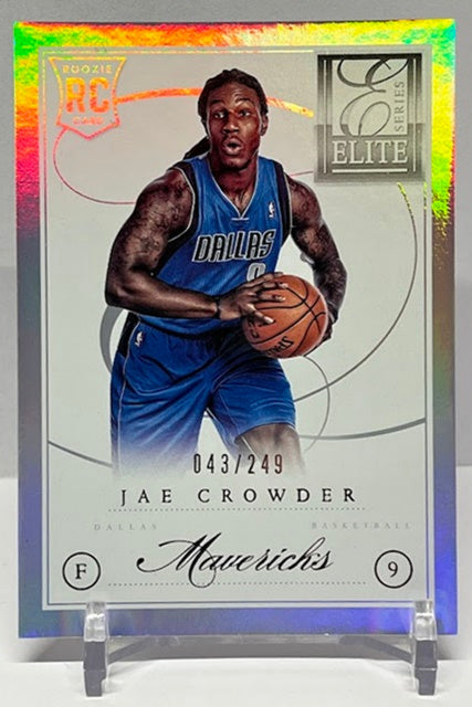 2012-13 Panini Elite Series RC Jae Crowder Mavericks 043/249 #242