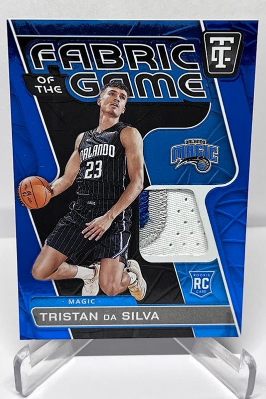 2024-25 Panini Totally Certified Fabric of the Game 3 cl Tristan Da Silva 25/49