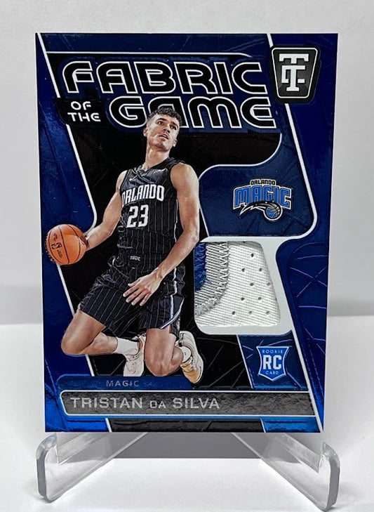 2024-25 Panini Totally Certified Fabric of the Game 3 cl Tristan Da Silva 25/49