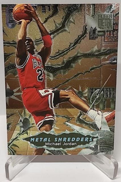 1996-97 Fleer Metal Universe Metal Shredders Michael Jordan Bulls #241 *2