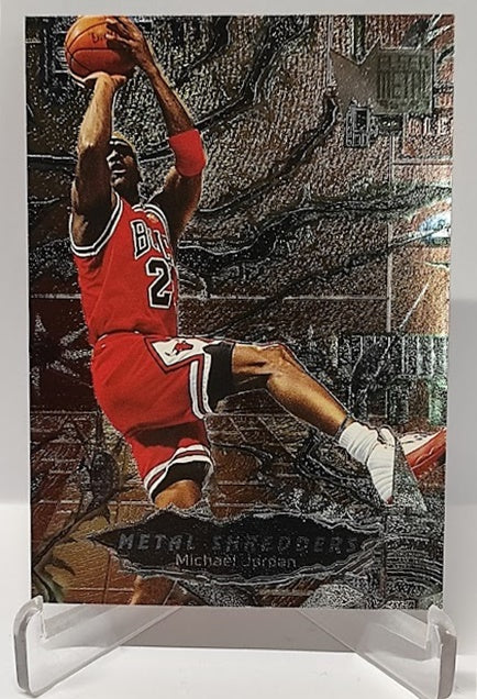 1996-97 Fleer Metal Universe Metal Shredders Michael Jordan Bulls #241 *2