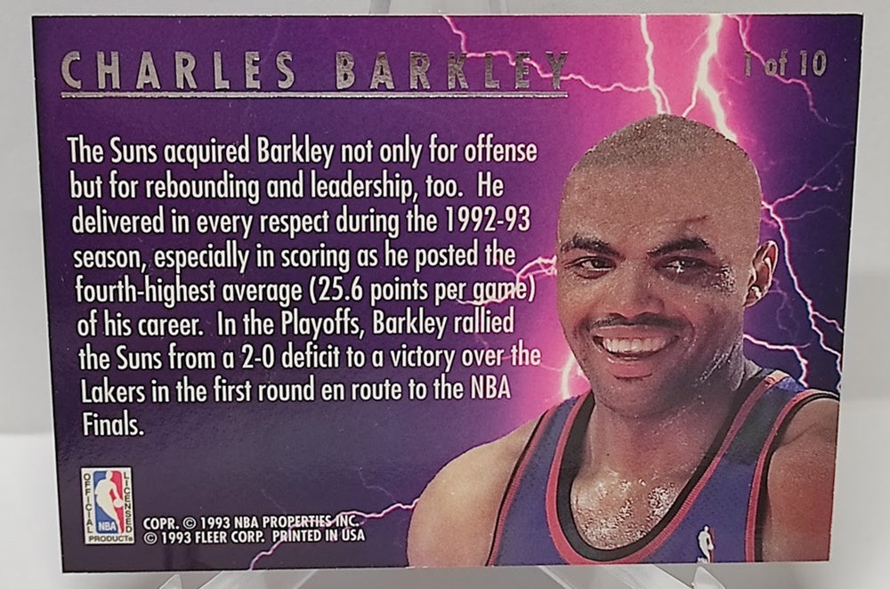 1993-94 Fleer Ultra Scoring Kings Charles Barkley Suns #1 *2