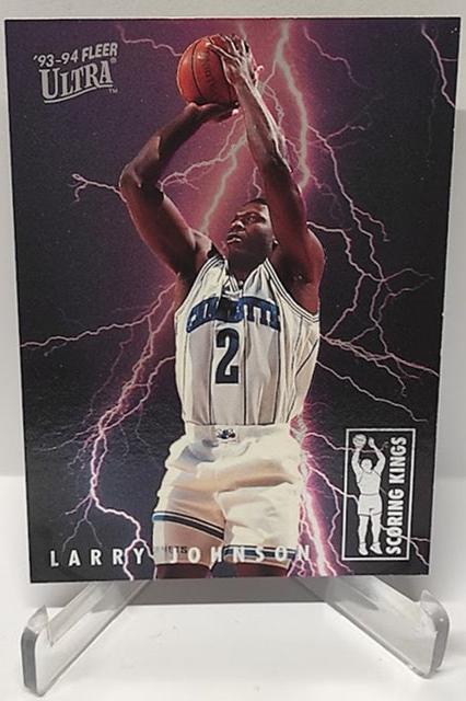 1993-94 Fleer Ultra Scoring Kings Larry Johnson Charlotte Hornets #4 *2