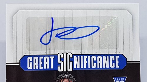 2022-23 Panini Hoops Great Significance RC Jalen Duren Pistons