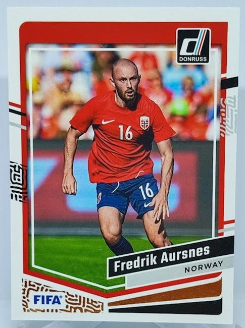 2023-24 Panini Donruss FIFA Fredrik Aursnes Norway #40