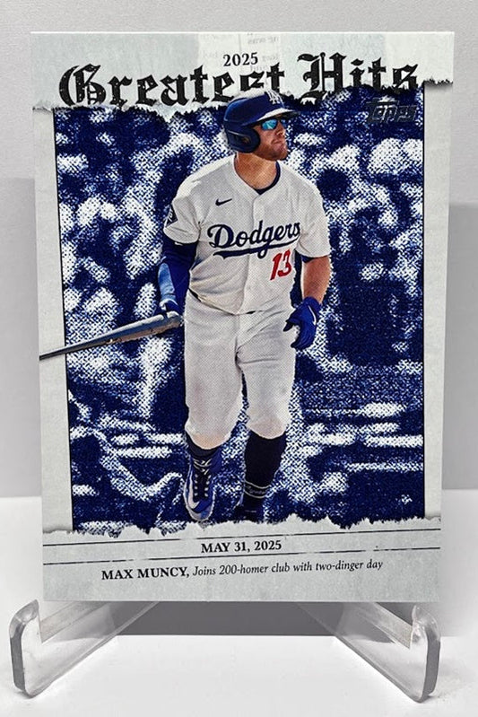 2026 Topps Series 1 Greatest Hits Max Muncy Los Angeles Dodgers #24