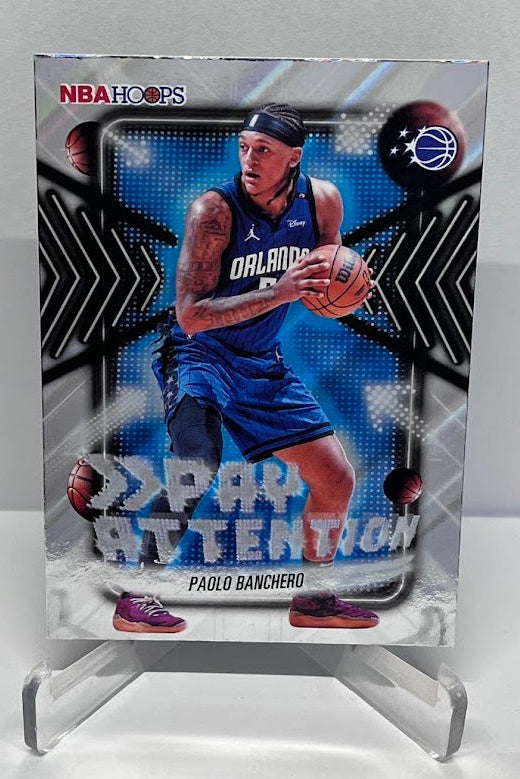 2026 Topps Hoops Pay Attention Paolo Banchero Orlando Magic #PA-14