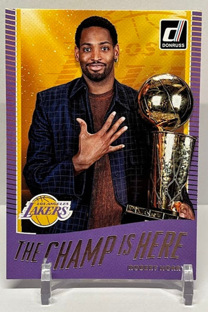 2017-18 Panini Donruss The Champ Is Here Robert Horry Lakers #12
