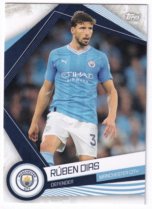 2023 Panini Fan Set Ruben Dias Manchester City #MAN-3