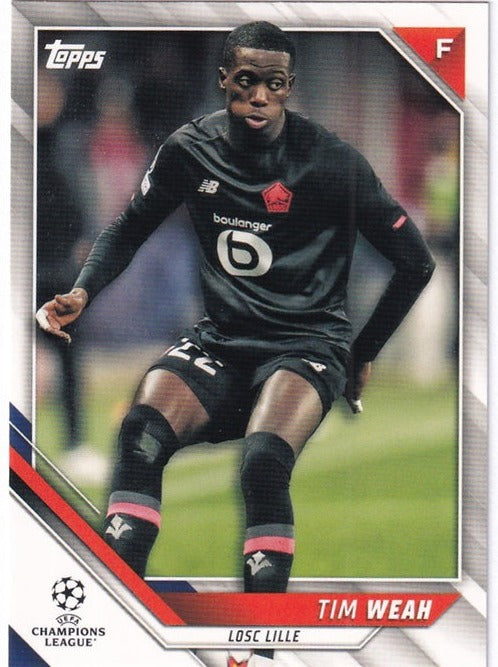 2022 Topps UCL Tim Weah Lille #11