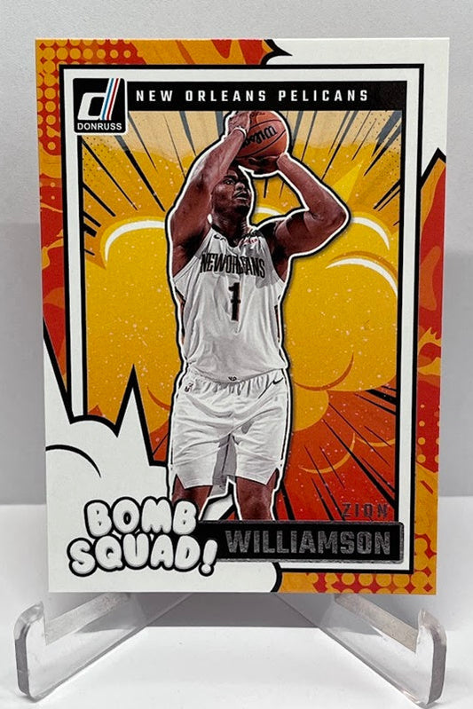 2024-25 Panini Donruss Winter Bomb Squad Zion Williamson Pelicans #4