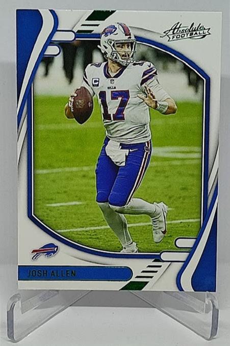 2021 Panini Absolute Green Josh Allen Bills #36