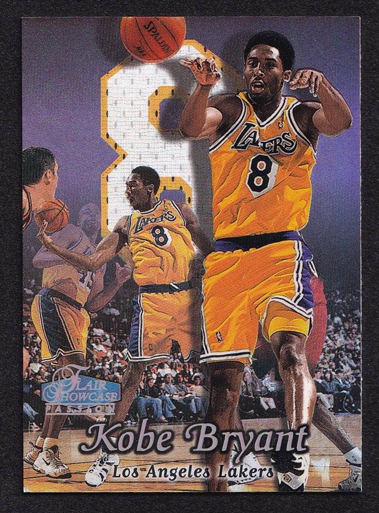 1998-99 Flair Showcase Passion Kobe Bryant Lakers #22 *2