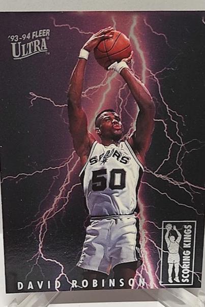 1993-94 Fleer Ultra Scoring Kings David Robinson Spurs #9 *2