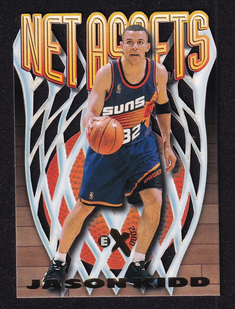 1997 Skybox EX-2000 Net Assets Die-Cut Jason Kidd Suns #9 *2