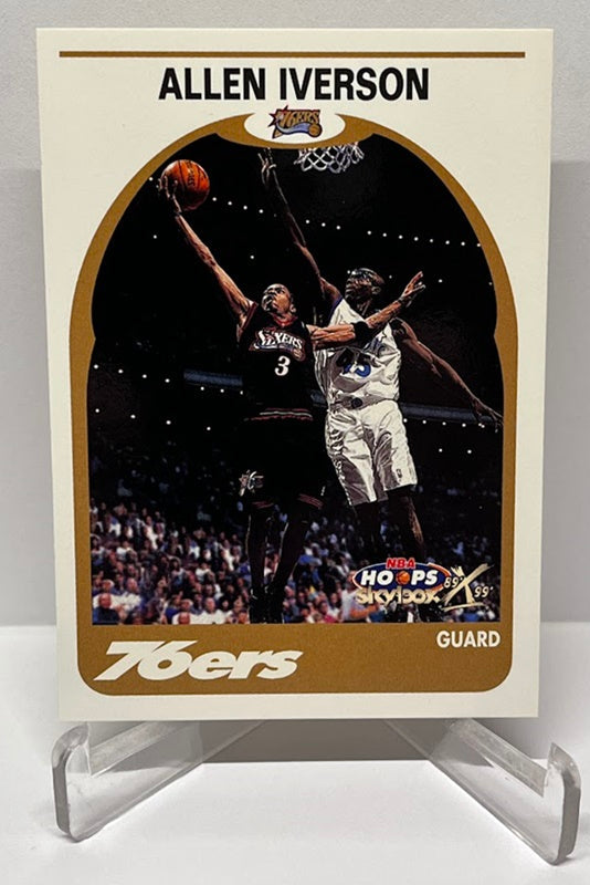 2000 Skybox Hoops Allen Iverson Philadelphia 76ers #62