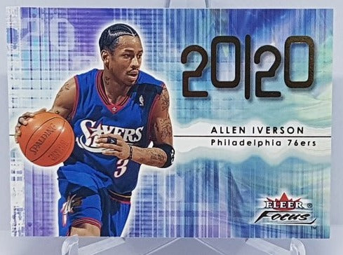 2000-01 Fleer Focus Allen Iverson 76ers #218