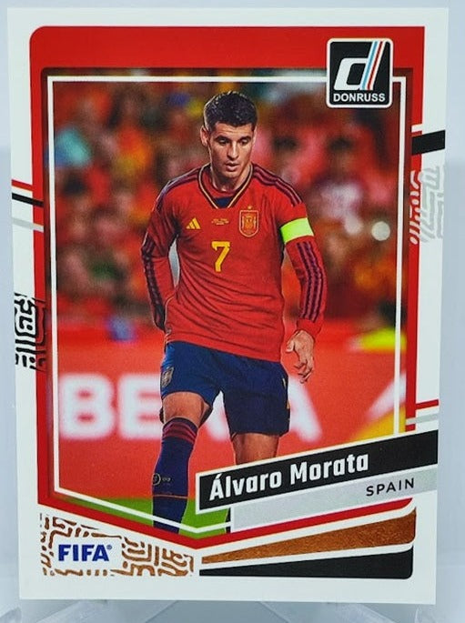2023-24 Panini Donruss FIFA Alvaro Morata Spain #56