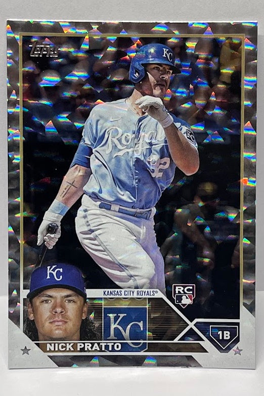 2023 Topps Series One Collectors Box RC Nick Pratto Royals #182