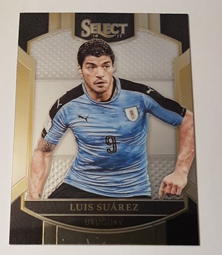 2016-17 Panini Select Luis Suarez Uruguay #3