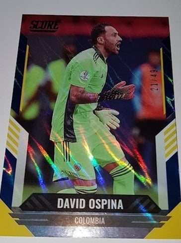 2021-22 Panini Score FIFA Blue David Ospina 21/49 #86